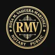 Rosa M. Vaquera-Martinez — RMV Notary Public seal
